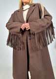 Cappotto Frange