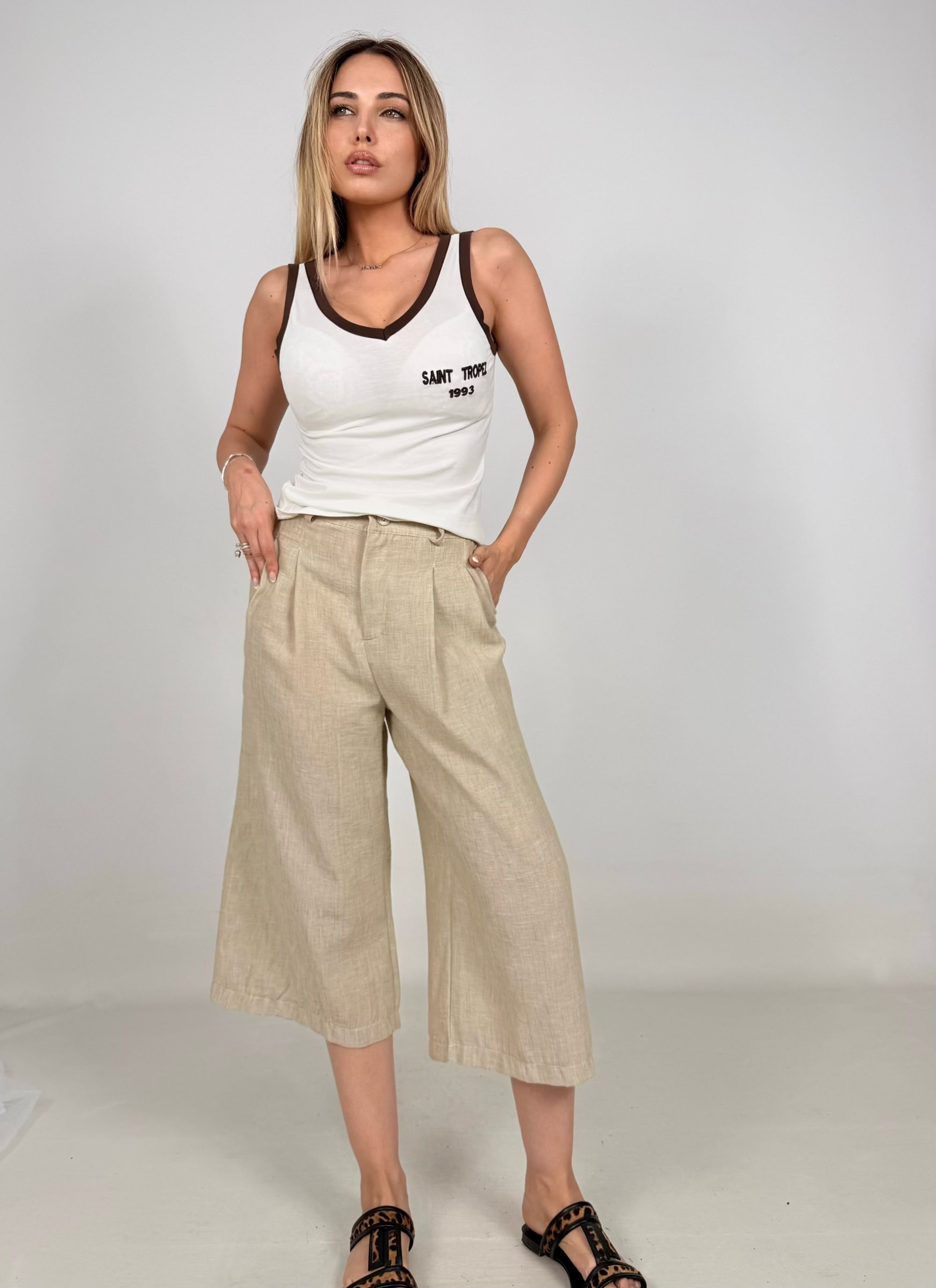 Top Saint Tropez Cotone