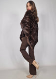 Poncho Eco-Visone