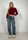 Pullover Crop Trecce