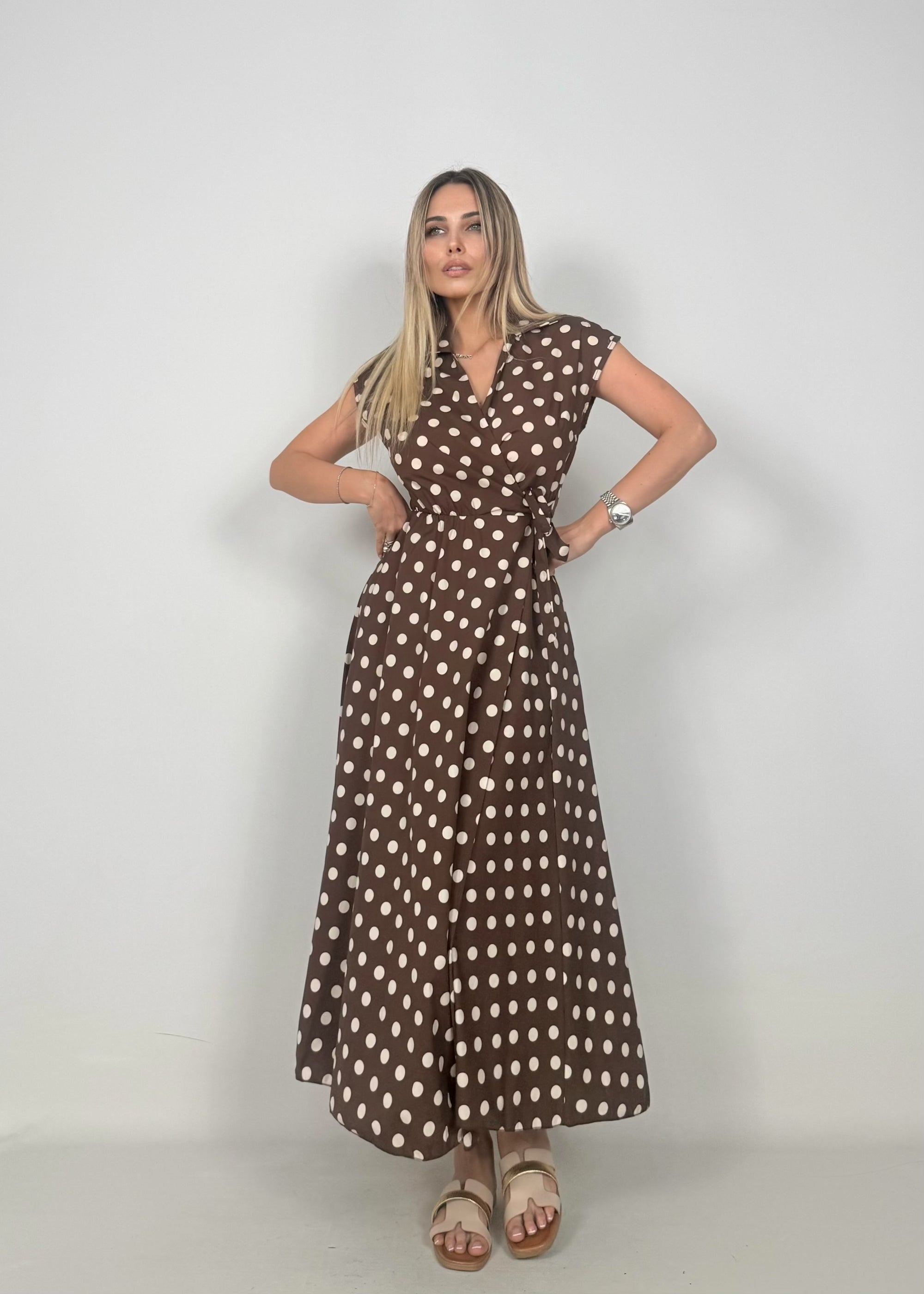Abito Pois Midi
