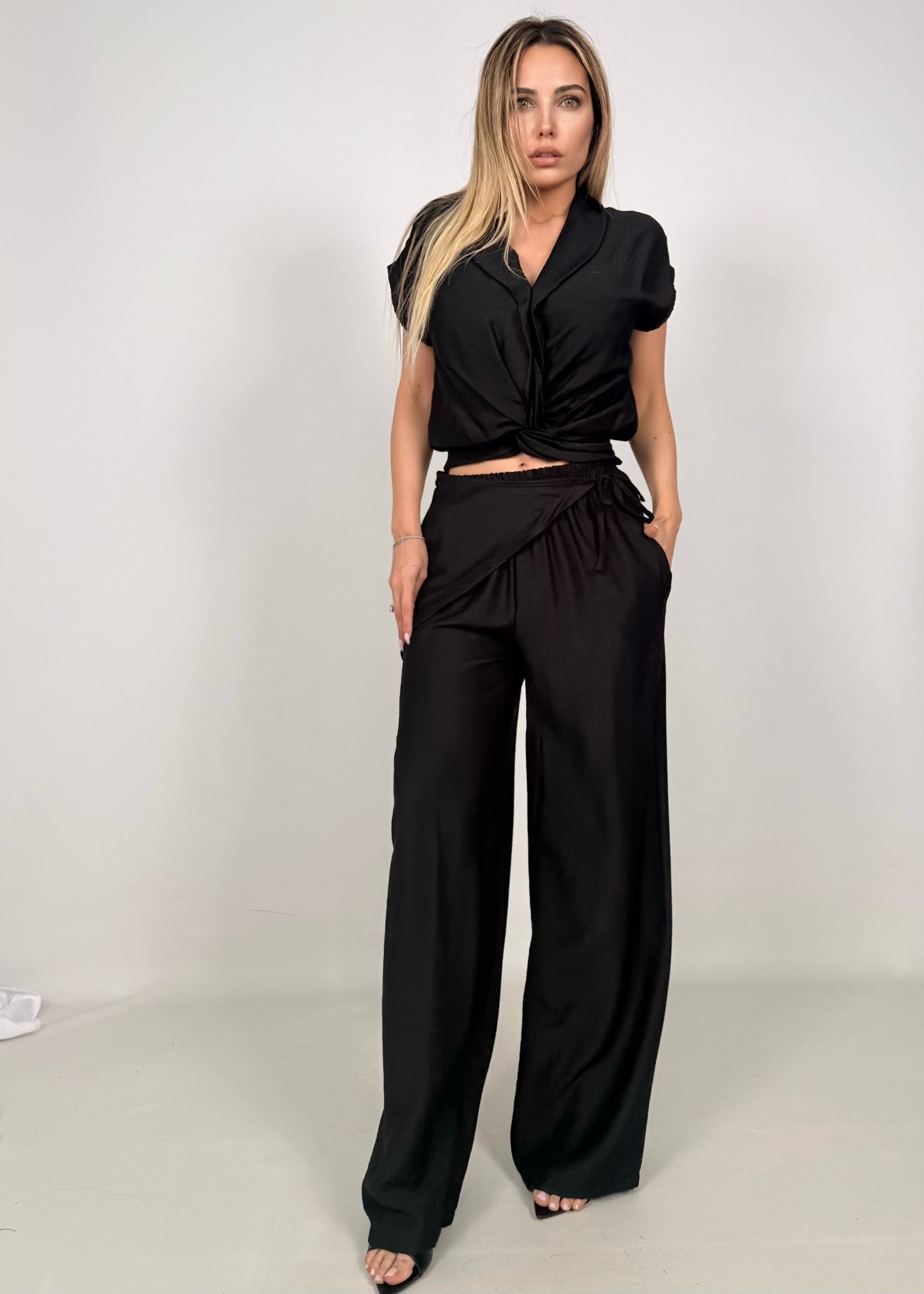 Pantalone Asimmetrico Bandana