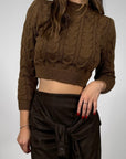 Pullover Crop Trecce