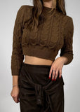 Pullover Crop Trecce