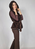 Gilet Eco-Visone