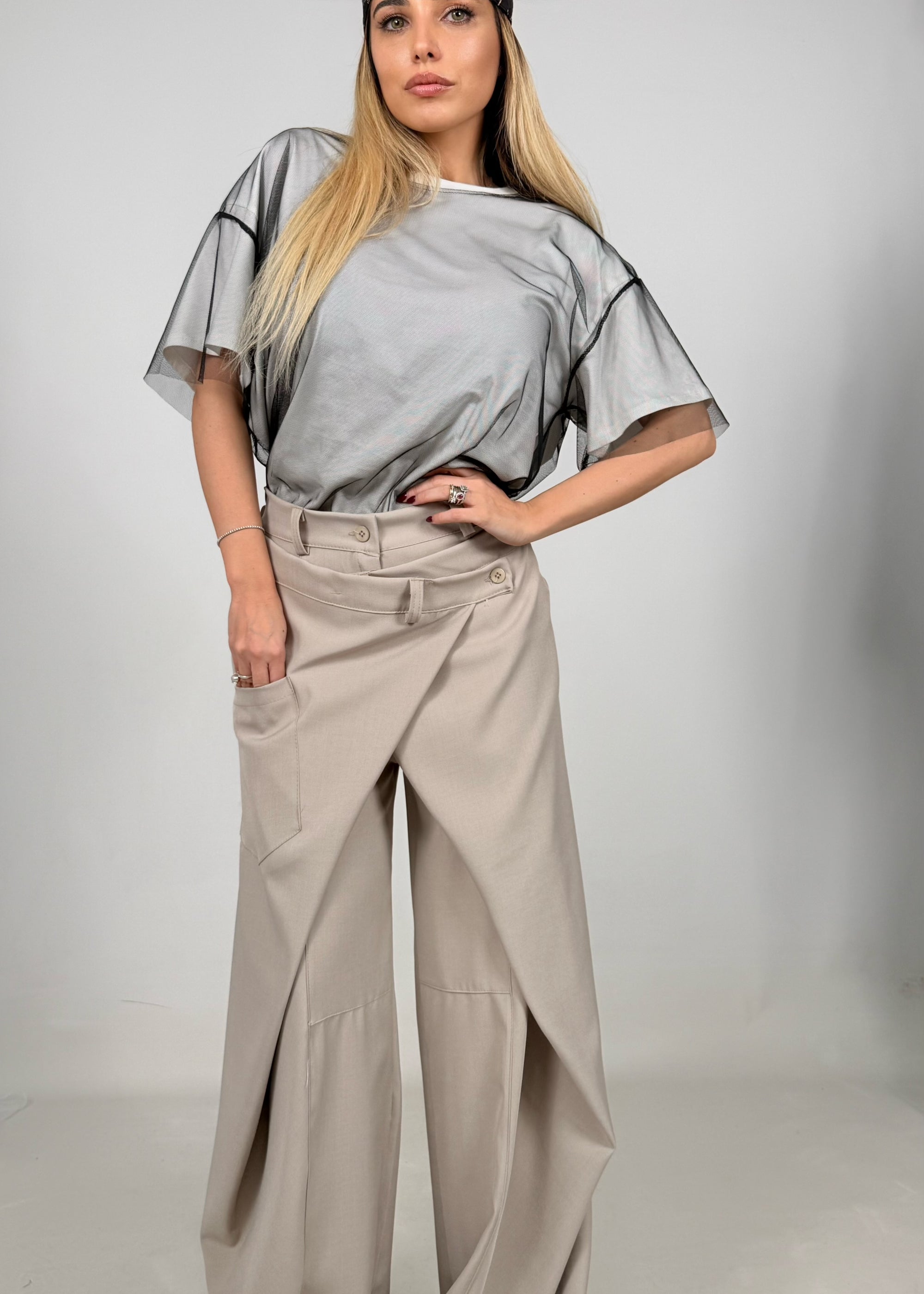 Pantalone Asimmetrico