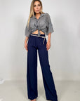 Camicia Tencel Righe