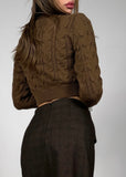 Pullover Crop Trecce