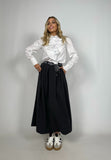Camicia Cotone Rouche