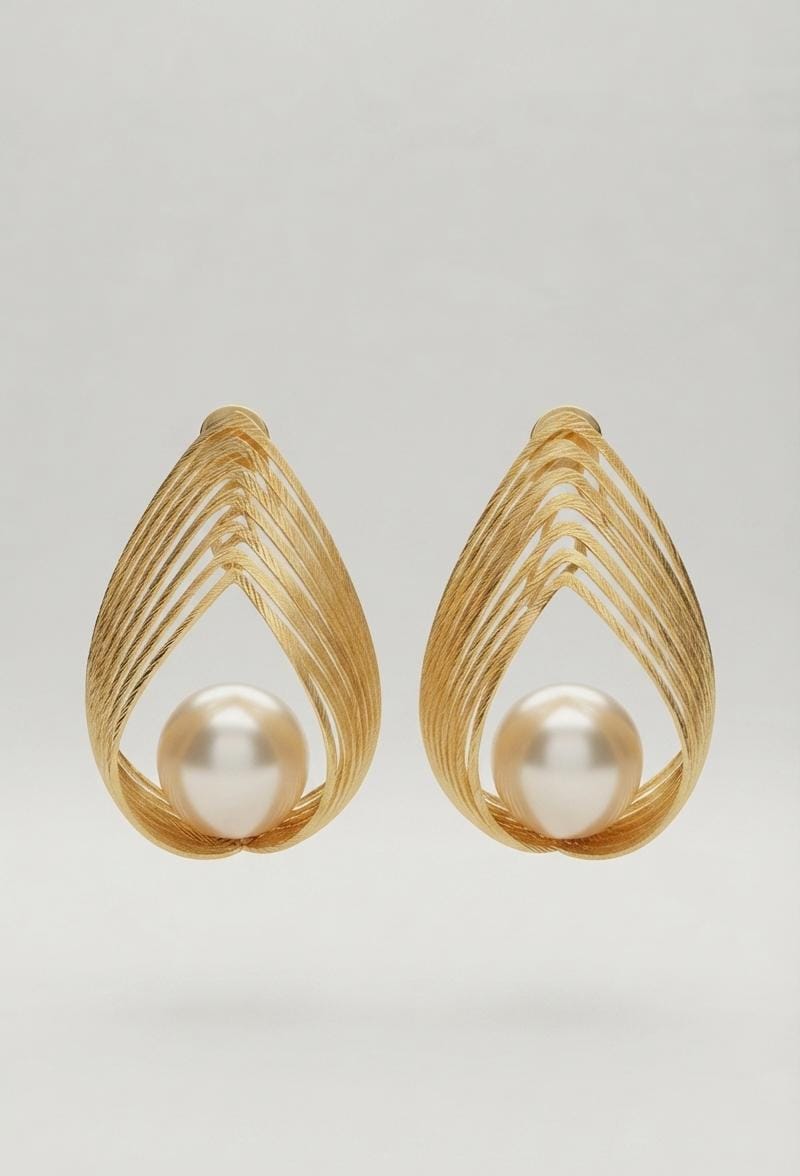 Orecchini Perla Gold